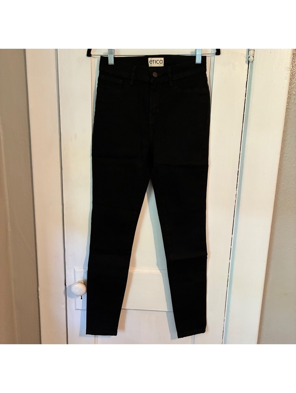 Ética Black High-Rise Skinny Jeans 2/M (6-8)